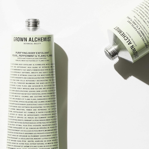 Grown Alchemist Purifying Body Exfoliant - pearl, peppermint, ylang ylang - Picture 4 of 9